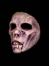 Demi-masque de zombie sans âme en latex