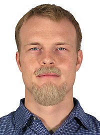 Detective Professional Beard Made of Real Hair