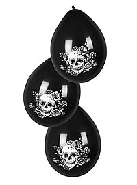 Dia De Los Muertos Balloner 6 Stk.