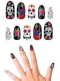 Dia de los Muertos Fingernägel
