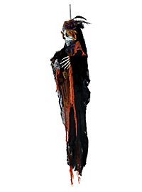 Dia De Los Muertos Ghost - Hanging Figure With Light And Sound