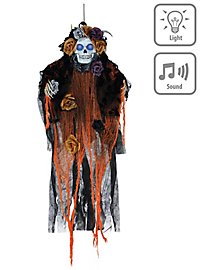 Dia de los Muertos Spectre - Figurine suspendue avec son et lumière