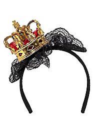 Diadema con corona dorata per bambini