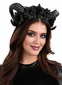 Diadema De Cuernos Black Widder