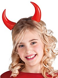 Diadema De Cuernos De Diablo Para Niños