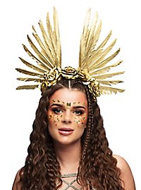 Diadema De Diosa Con Rayos Solares