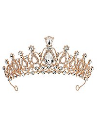 Diadème doré Aurelia