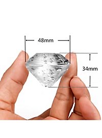 Diamant Eiswürfel Silikonform für Eiswürfel und zum Backen 4-fach
