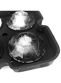 Diamant Eiswürfel Silikonform für Eiswürfel und zum Backen 4-fach