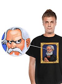Digital Dudz Portrait d'horreur T-shirt