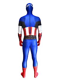 Digital Morphsuit Captain America Full Body Costume
