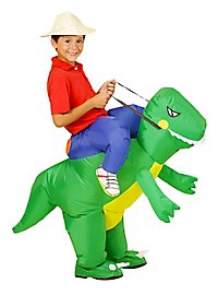 Dinosaur rider inflatable kid’s costume