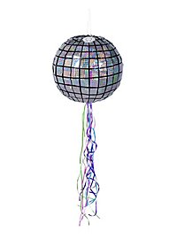 Disco ball pull piñata