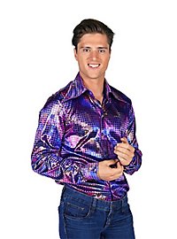Disco shirt purple