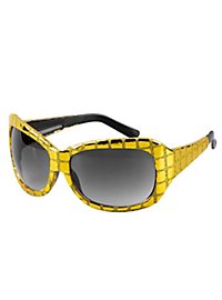 Disco sunglasses gold