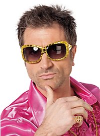 Disco sunglasses gold