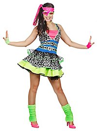 Disfraz De Bebé Neón Años 80