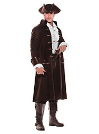 Disfraz De Capitán Pirata Marrón