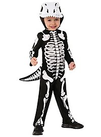 Disfraz de esqueleto de dinosaurio para niños