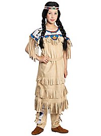 Disfraz de India Nscho-tschi para Niñas