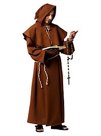 Peluca De Monje Calvo Para Carnaval – Tonsura Y Coleta, Ideal Para Disfraces Medievales, Cosplay Y Fiestas