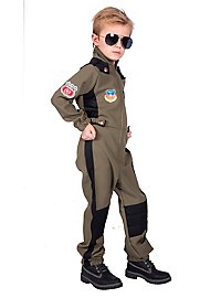 Disfraz De Piloto Top Gun Para Niños