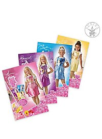 Disney Prinzessinnen Partypack für Mädchen - 4 Kinderkostüme