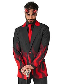 Djævel Kostume Black Devil Festdragt