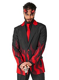 Djævel Kostume Black Devil Festdragt