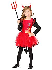 Djævelkjole Børnekostume