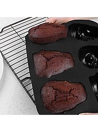 Dødningehoved Silikonform Til Mini Kager 6-fach