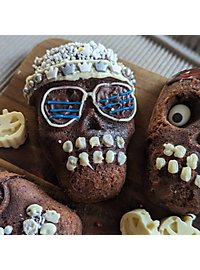 Dødningehoved Silikonform Til Mini Kager 6-fach