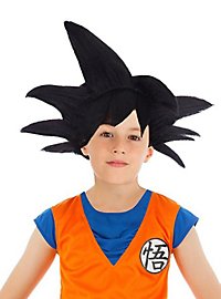 Dragon Ball Z Son Goku Pruik Voor Kinderen Zwart