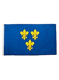 Drapeau - Trois fleurs de lys