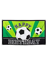 Drapeau de football "Happy Birthday