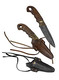 Driving knife - Iron Fortress with leather sheath