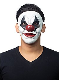 Düsterer Horrorclown Halbmaske