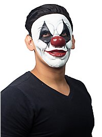Düsterer Horrorclown Halbmaske