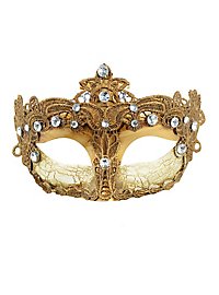 Dunkle Colombina Venezia Maske