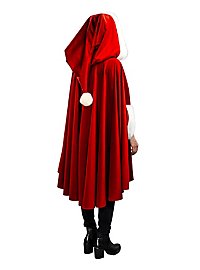 Eleganter Weihnachtsumhang mit Kapuze