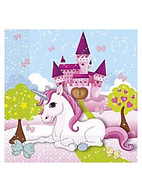 Enhjørning Servietter 20 Styk