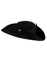 Enkel Pirat Trekantet Hat Sort