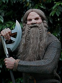 Ensemble barbe de nain avec perruque