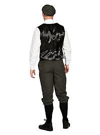 Ensemble de Déguisement vert foncé de dandy des années 20 pour homme