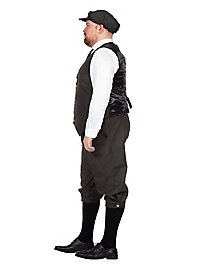 Ensemble de Déguisement vert foncé de dandy des années 20 pour homme