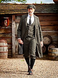 Ensemble de Déguisement vert foncé de dandy des années 20 pour homme
