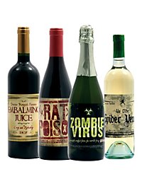 Étiquettes de bouteille de vin d'Halloween 2