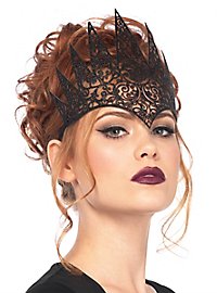 Evil queen crown black