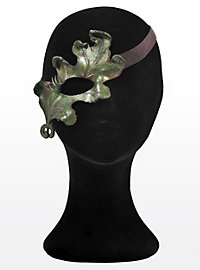 Eye Patch Oak Leaf Made of Leather