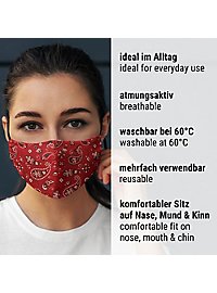 Fabric mask bandana